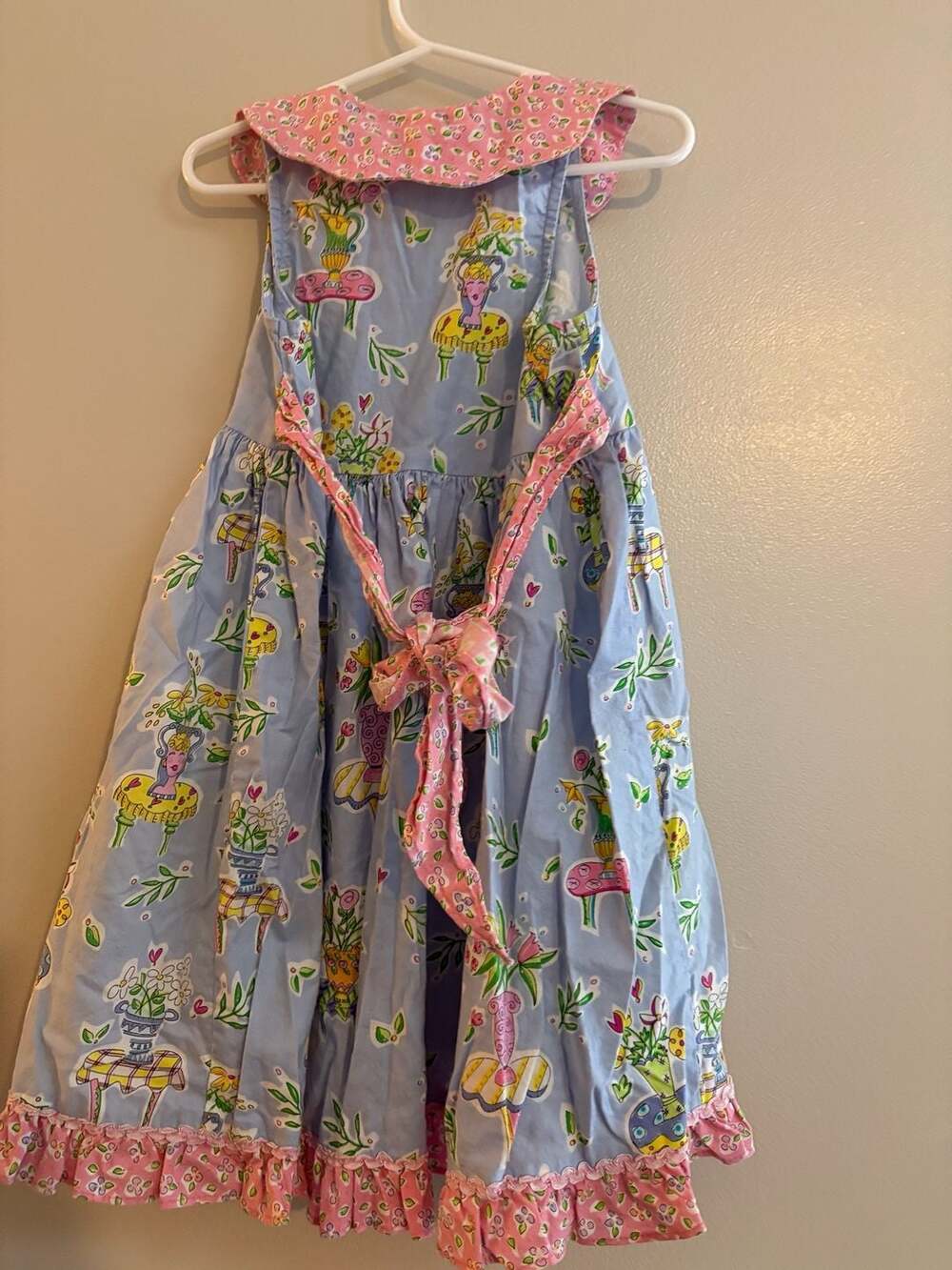 Chicken Noodle San Francisco Floral Print Dress Size 4 - Picture 5 of 5